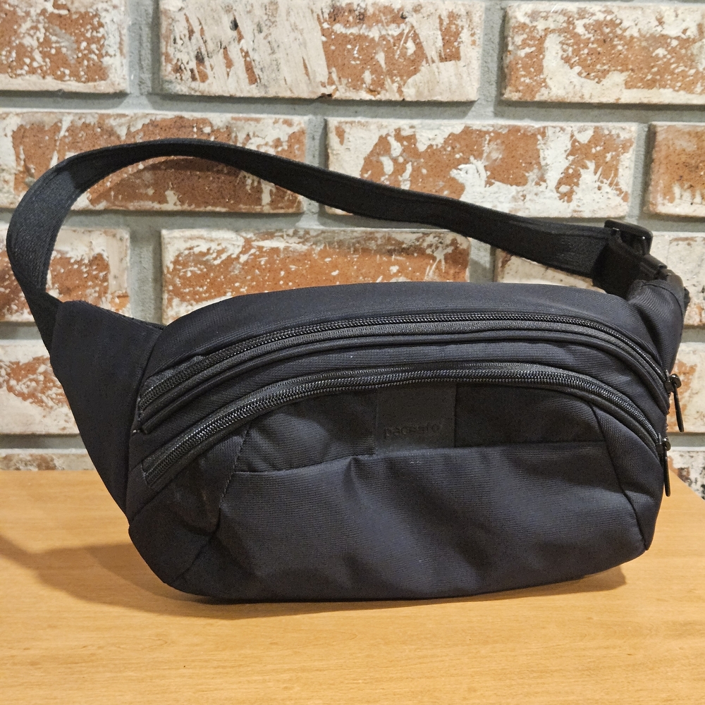 Pacsafe Metrosafe LS-Series Anti-Theft Hip Pack | RFID Blocking Travel Waist Bag